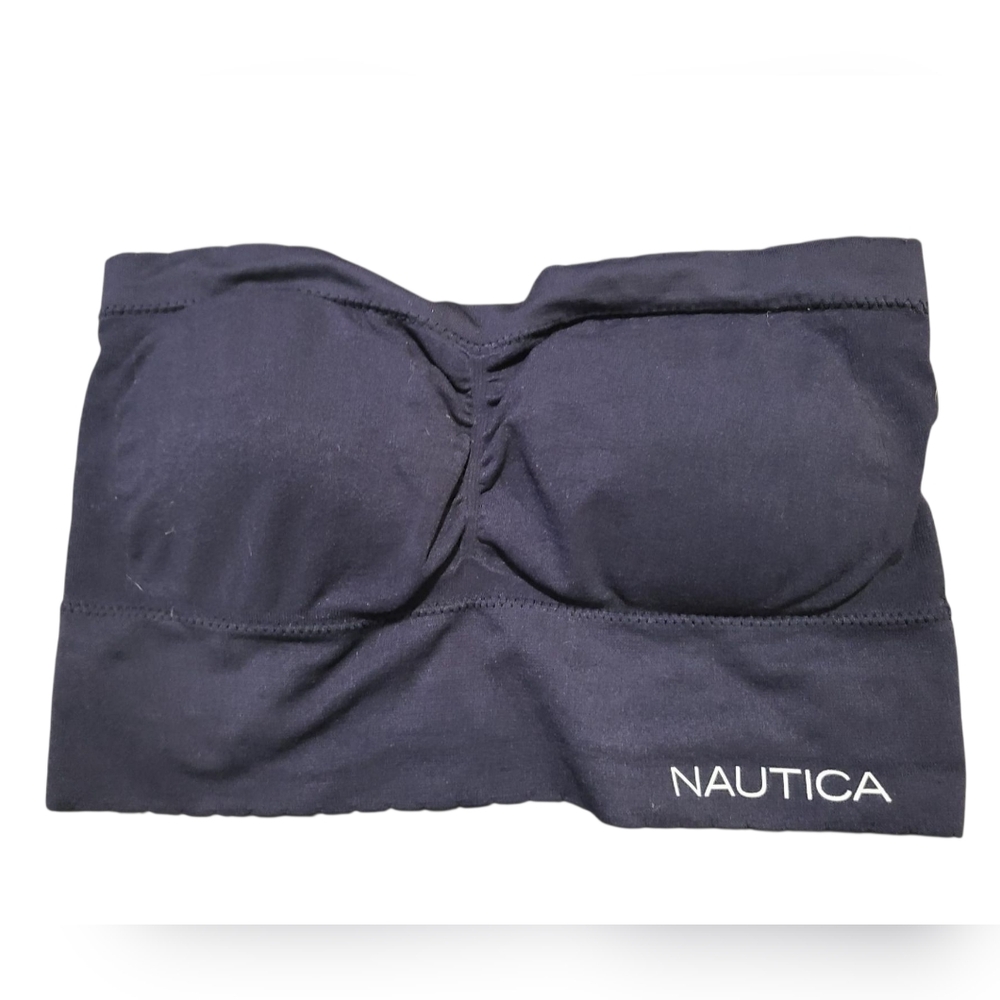 NAUTICA Intimates Bandeau Stretch Bra L